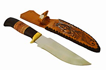 Сувенирный нож(сталь,кожа,дерево)